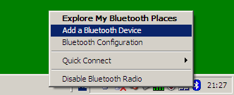 Bluetooth configuration
